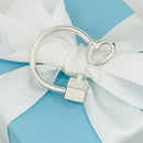 Tiffany & Co House Key Ring Chain in Sterling Silver-2