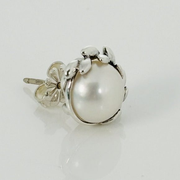 Tiffany Pearl Olive Leaf Earring by Paloma Picasso Stud Single Replacement Lost