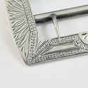 Vintage Tiffany & Co Belt Buckle Mens Unisex in Sterling Silver - 3