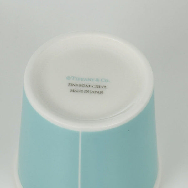 Tiffany & Co Blue Espresso Paper Cup Everyday Objects Bone China - 6