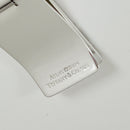 RARE Tiffany & Co Atlas Hinged Money Clip Roman Numerals in Sterling Silver-4