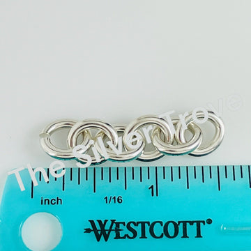Return to Tiffany Heart Tag Bracelet Extension Lengthen Replacement Chain Links - 0