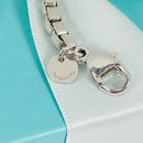 7” SMALL Tiffany & Co Venetian Box Link Bracelet in Sterling Silver-4