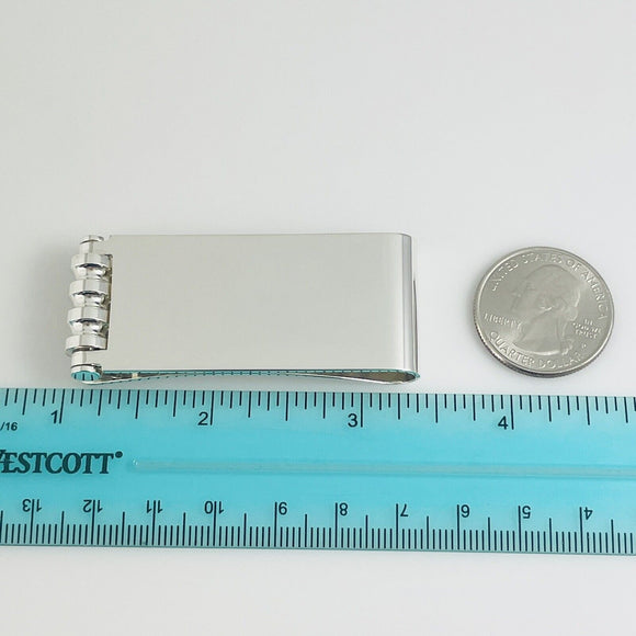 Tiffany & Co Groove Roller Rolling Money Clip Paloma Picasso in Sterling Silver