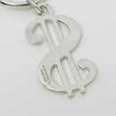 RARE Tiffany & Co Dollar Sign Key Ring Chain in Sterling Silver Currency Code-4