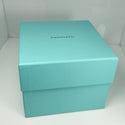 Tiffany & Co Watch or Bracelet Storage Box in Blue Leather AUTHENTIC - 9