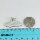 Tiffany & Co Large Taxi Cab Charm or Pendant in Sterling Silver AUTHENTIC-5