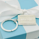 Tiffany & Co Welcome Home Key Ring Chain Realtor Gift New House in Silver-2