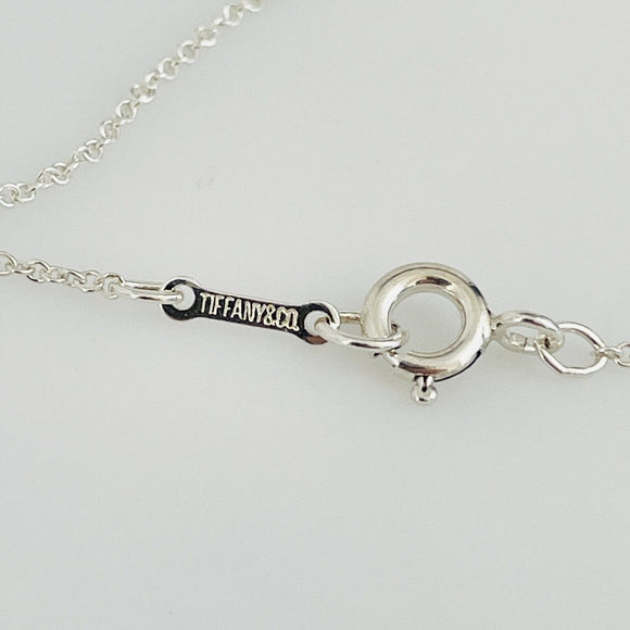 32" Tiffany & Co Chain Necklace by Elsa Peretti 1.5mm Links in Sterling Silver