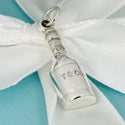 Tiffany & Co 1837 Champagne Bottle Pendant or Charm in Sterling Silver - 2