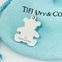 Tiffany & Co Teddy Bear Charm or Pendant in Sterling Silver - 3