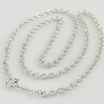18" Tiffany & Co 3mm Large Link Chain Necklace in Sterling Silver