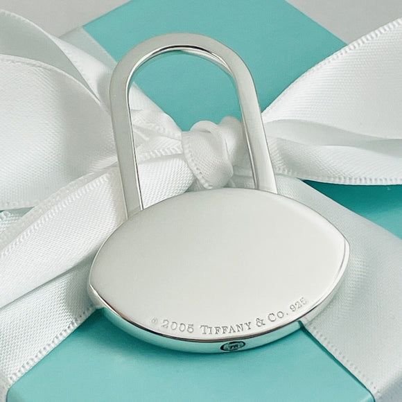 Tiffany Football Sports Keyring in Sterling Silver