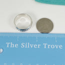Size 9.5 RARE Tiffany Caliper Ring By Paloma Picasso in Silver Mens Unisex-6