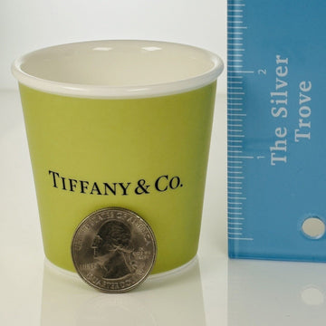 Tiffany & Co Green Espresso Paper Cup Everyday Objects Bone China - 0