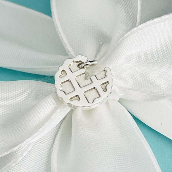 Tiffany Sugar Pie Charm or Pendant in Sterling Silver