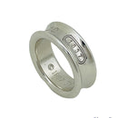 Size 5 Tiffany & Co 1837 Ring Concave Unisex in Sterling Silver AUTHENTIC-4