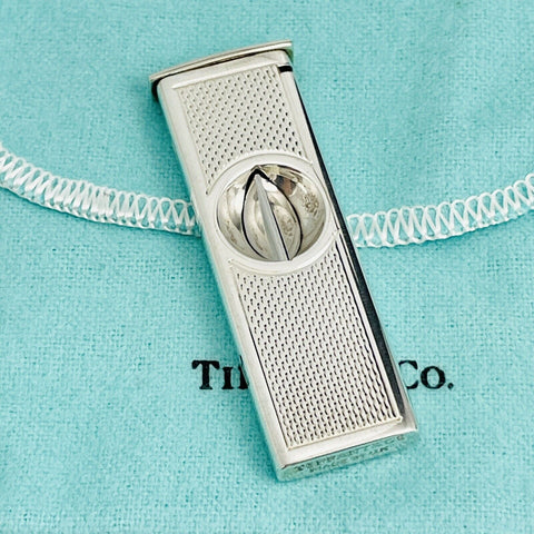 Tiffany and Co Silver Peretti Eternal Circle Key Ring Keychain