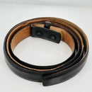 Tiffany Brown Leather Calfskin Mens Belt Size 46-8