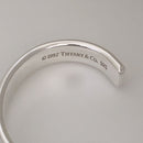 Small 6" Tiffany & Co Sterling Silver 1837 Wide Cuff Bracelet-6