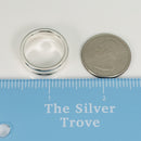 Size 8.5 Tiffany & Co 1837 Ring in Sterling Silver-6