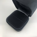 Tiffany & Co Empty Ring Box Black Suede Leather Presentation Storage Jewelry Box-4