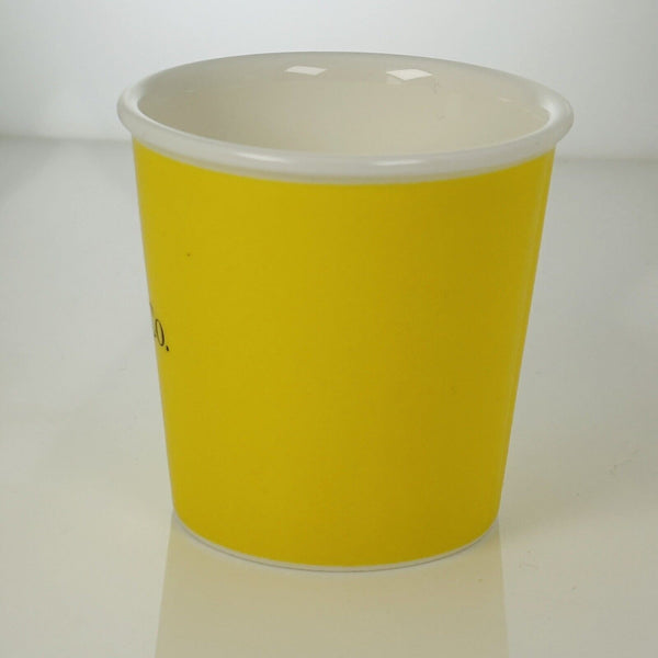 Tiffany & Co Yellow Espresso Paper Cup Everyday Objects Bone China - 3