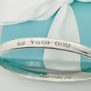 Tiffany & Co. 1837 Bangle Bracelet in Sterling Silver 7" Small-1