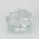 Tiffany & Co Crystal Elephant Statue or Paperweight Large and Heavy-7