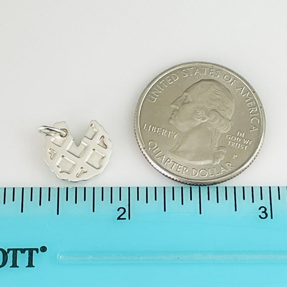 Tiffany Sugar Pie Charm or Pendant in Sterling Silver