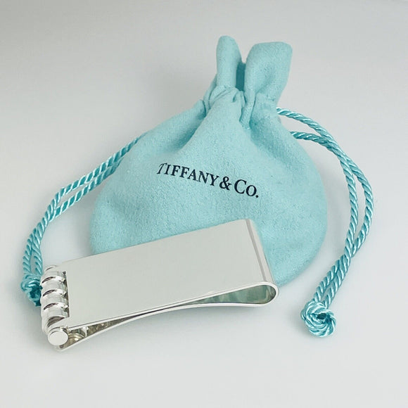 Tiffany & Co Groove Roller Rolling Money Clip Paloma Picasso in Sterling Silver