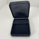 Tiffany Earring Gift Storage Black Suede Leather Box Empty Holder-3