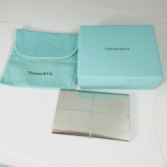 Tiffany & Co Streamerica Pocket Business Card Holder in Silver Stream America