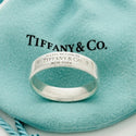 Size 11 Return to Tiffany Diamond Ring Band in Sterling Silver Mens Unisex - 3