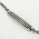 8.75" Mens Tiffany Caliper Chain Link Bracelet in Steel Titanium Paloma Picasso-5