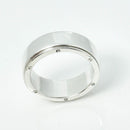 Size 11.5 Tiffany & Co Metropolis Ring Mens Band Unisex in Sterling Silver-1