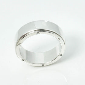 Size 11.5 Tiffany & Co Metropolis Ring Mens Band Unisex in Sterling Silver