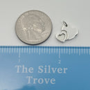 Tiffany & Co Sweet Heart Double Hearts Pendant Charm Sweetheart in Silver-6