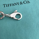 16" Tiffany & Co Sterling Silver  Blank Heart Tag Necklace with Blue Box-7