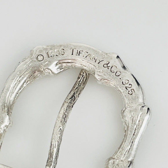 Tiffany & Co. Bamboo Belt Buckle | Sterling Silver Unisex