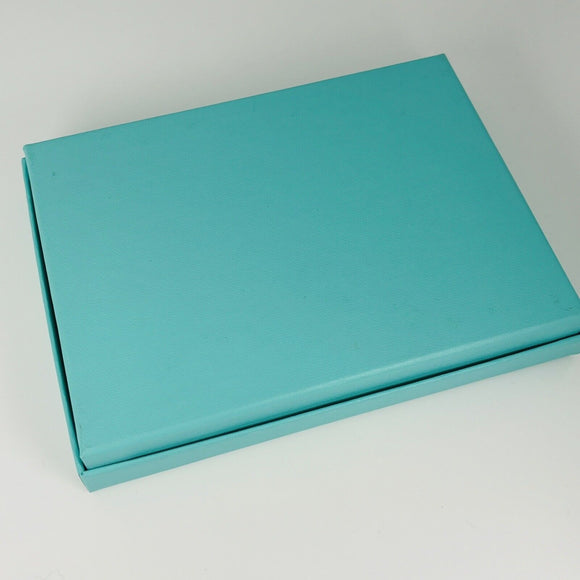 Tiffany & Co Open Hearts Bifold Wallet in Black Leather by Elsa Peretti