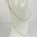 16" Tiffany & Co 1.5mm Large Link Chain Necklace in 925 Silver-3