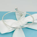 Tiffany Teardrop Bangle Bracelet by Elsa Peretti in Sterling Silver-4