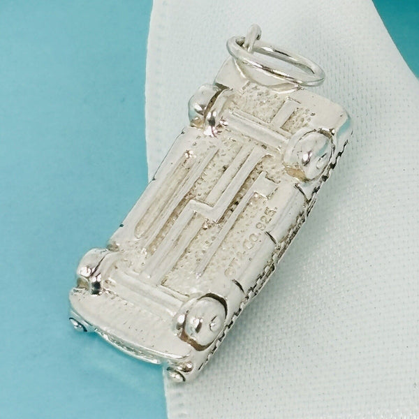 Tiffany & Co Taxi Cab Car Charm or Pendant in Sterling Silver - 5