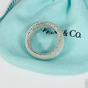 Size 5.5 Tiffany & Co Somerset Mesh Weave Firm Solid Dome Ring in Silver - 4