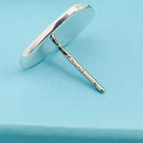 Large 0.50" Return to Tiffany New York Heart Stud Earring Replacement Lost-7