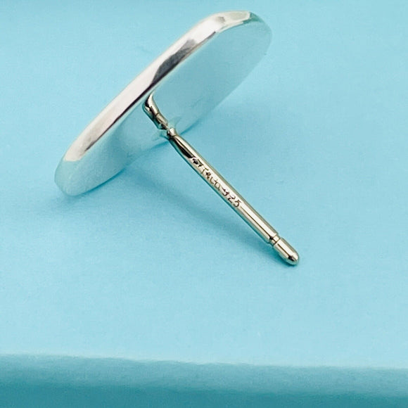 Large 0.50" Return to Tiffany New York Heart Stud Earring Replacement Lost