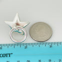 Tiffany & Co Vintage Star Door-knocker Star Earrings Statement Piece - 6