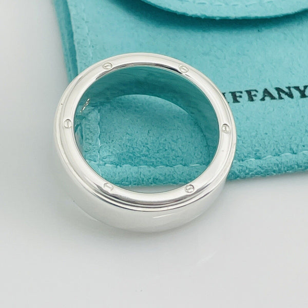 Size 12.5 Tiffany Metropolis Ring Mens Unisex in Sterling Silver - 3