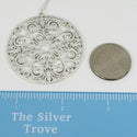 30" Tiffany Large Enchant Round Pendant Necklace in Sterling Silver - 6